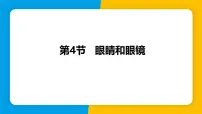 初中物理人教版（2024）八年级上册（2024）第4节 眼睛和眼镜示范课ppt课件