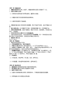 初中物理重点知识点整理