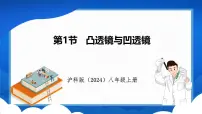 初中沪科版（2024）第四章 神奇的透镜第一节 凸透镜与凹透镜图文ppt课件