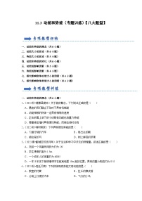 初中人教版（2024）第十一章 功和机械能11.3 动能和势能精品习题
