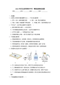 2024年河北省邯郸市中考一模理综物理试题（附答案解析）
