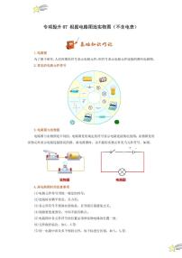 专项提升08 根据电路图连实物图（不含电表）（含答案） 2024-2025学年九年级物理全册重难点专项提升训练（人教版）