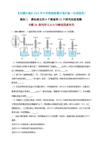 模块三 实验 专题36 探究浮力大小与哪些因素有关（练习）-2024年中考物理真题分类汇编