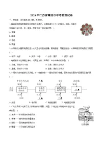2024年江苏省南通市中考物理试卷（含详细答案解析）