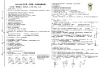 山东省德州市乐陵市张桥中学2024-2025学年九年级上学期第一次月考物理试题