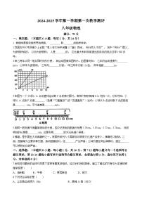 河南省周口市太康县2024-2025学年八年级上学期10月月考物理试题