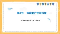 初中物理人教版（2024）八年级上册（2024）第1节 声音的产生与传播教课课件ppt