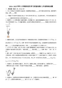 江西南昌育新学校2024-2025学年九年级上学期10月物理试卷