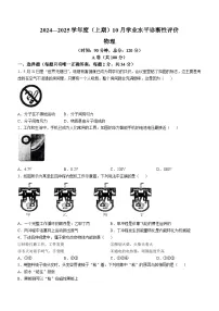 四川省成都市玉林中学2024-2025学年九年级上学期10月月考物理试题