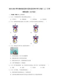 2023-2024学年湖南省岳阳市岳阳县长岭中学九年级（上）月考物理试卷（10月份）