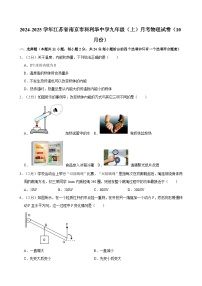 江苏省南京市科利华中学2024-2025学年九年级上学期（10月份）月考物理试卷