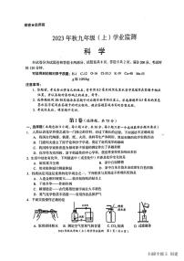 2023-2024学年四川省绵阳市九年级（上）期末物理试卷