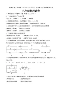 2023-2024学年新疆乌鲁木齐130中学九年级（上）期末物理试卷