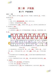 第2节 声音的特性（通关讲义）（含答案） 2024-2025学年（人教版）八年级上册物理期中期末题型复习讲义