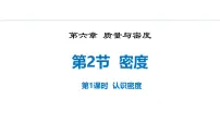 人教版（2024）八年级上册（2024）第六章 质量与密度第2节 密度课文ppt课件