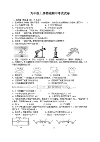 湖南省衡阳市衡山县后山片联考2024-2025学年九年级上学期11月期中物理试题