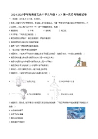 2024-2025学年海南省文昌中学九年级（上）第一次月考物理试卷（含答案）