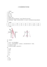 河南省驻马店市驿城区驻马店市第二初级中学2024-2025学年八年级上学期11月期中物理试题