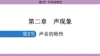 人教版（2024）八年级上册（2024）第二章 声现象第2节 声音的特性教学ppt课件