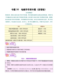 2025年中考物理一轮复习考点过关练习专题30  电磁学作图专题（解析版）