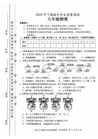 湖南省永州市蓝山县2024-2025学年九年级上学期11月期中物理试题