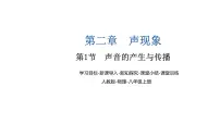 人教版（2024）八年级上册（2024）第二章 声现象第1节 声音的产生与传播课前预习ppt课件