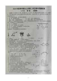 云南省文山壮族苗族自治州文山市第二学区2024-2025学年九年级上学期11月期中物理试题