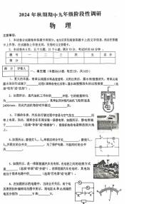 河南省南阳市淅川县2024～2025学年九年级(上)期中物理试卷(含解析)