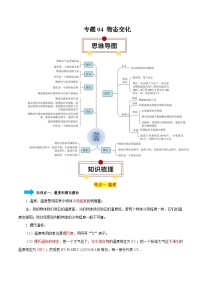 专题04 物态变化（5大模块知识清单+5个易混易错+3种方法技巧+典例真题精析）-【讲练】最新中考物理一轮复习（可通用）