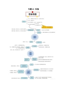 专题09 压强(4大模块知识清单+5个易混易错+6种方法技巧+典例真题精析）-【讲练】最新中考物理一轮复习（可通用）