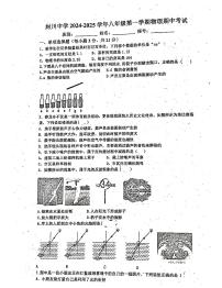 广东省肇庆市封开县封开县封川中学2024-2025学年八年级上学期11月期中物理试题