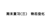 人教版（2024）八年级上册（2024）第三章 物态变化复习课件ppt