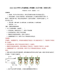 九年级物理第三次月考卷（深圳专用，人教版，13~18章）：2024+2025学年初中上学期第三次月考.zip