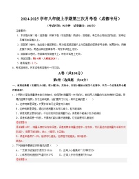 八年级物理第三次月考卷（成都专用，第1~6章）2024+2025学年初中上学期第三次月考.zip