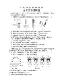 山东省枣庄市薛城区2024-2025学年九年级上学期期中考试物理试题