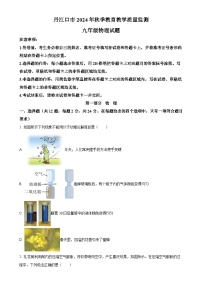 湖北省丹江口市2024-2025学年九年级上学期期中教育教学质量监测物理试题 （原卷版）-A4