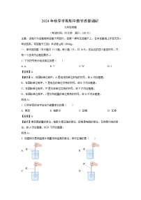 2024~2025学年广西来宾市兴宾区九年级(上)期中教学质量调研物理试卷(解析版)