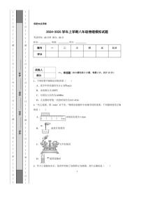 2024～2025学年八年级(上)期末物理模拟试卷1(含解析)