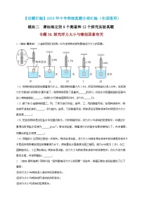 模块三 实验 专题36 探究浮力大小与哪些因素有关-（2025中考全国通用）2024年中考物理真题分类汇编