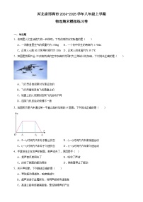 河北省邯郸市2024-2025学年八年级上学期物理期末模拟练习卷-A4