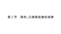 初中物理沪科版（2024）八年级全册（2024）第四章 神奇的透镜第二节 探究：凸透镜成像的规律作业ppt课件