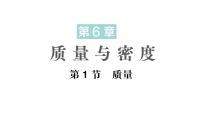 初中物理教科版（2024）八年级上册（2024）1 质量作业课件ppt