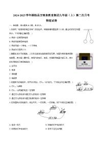 2024-2025学年河南省南阳市桐柏县方树泉教育集团九年级（上）第二次月考物理试卷（含答案）