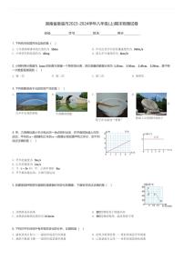 湖南省娄底市2023-2024学年八年级(上)期末物理试卷(含解析)