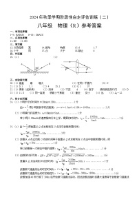 广西壮族自治区钦州市浦北县第三中学2024-2025学年八年级上学期12月月考物理试题