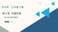 初中物理苏科版（2024）九年级全册电流的磁场课文内容ppt课件
