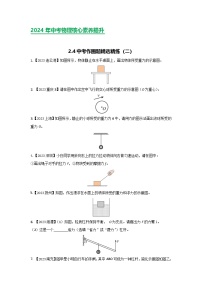 2024年中考物理核心素养提升(全国通用)2.2作图练习(二)原卷版+解析