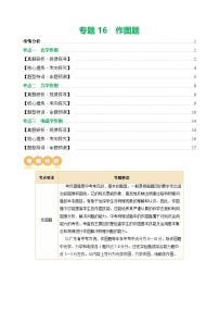 中考物理二轮复习讲练测(全国通用)专题16作图题(讲练)(原卷版+解析)