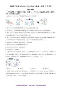 2024～2025学年山东省日照市东港区田家炳中学九年级(上)12月月考物理试卷(含答案)