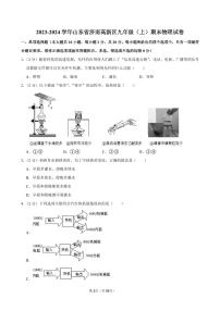 2023-2024学年山东省济南高新区九年级（上）期末物理试卷